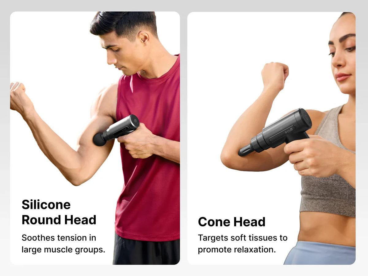 MAXTOP MP-999 Three-Head Massage Gun