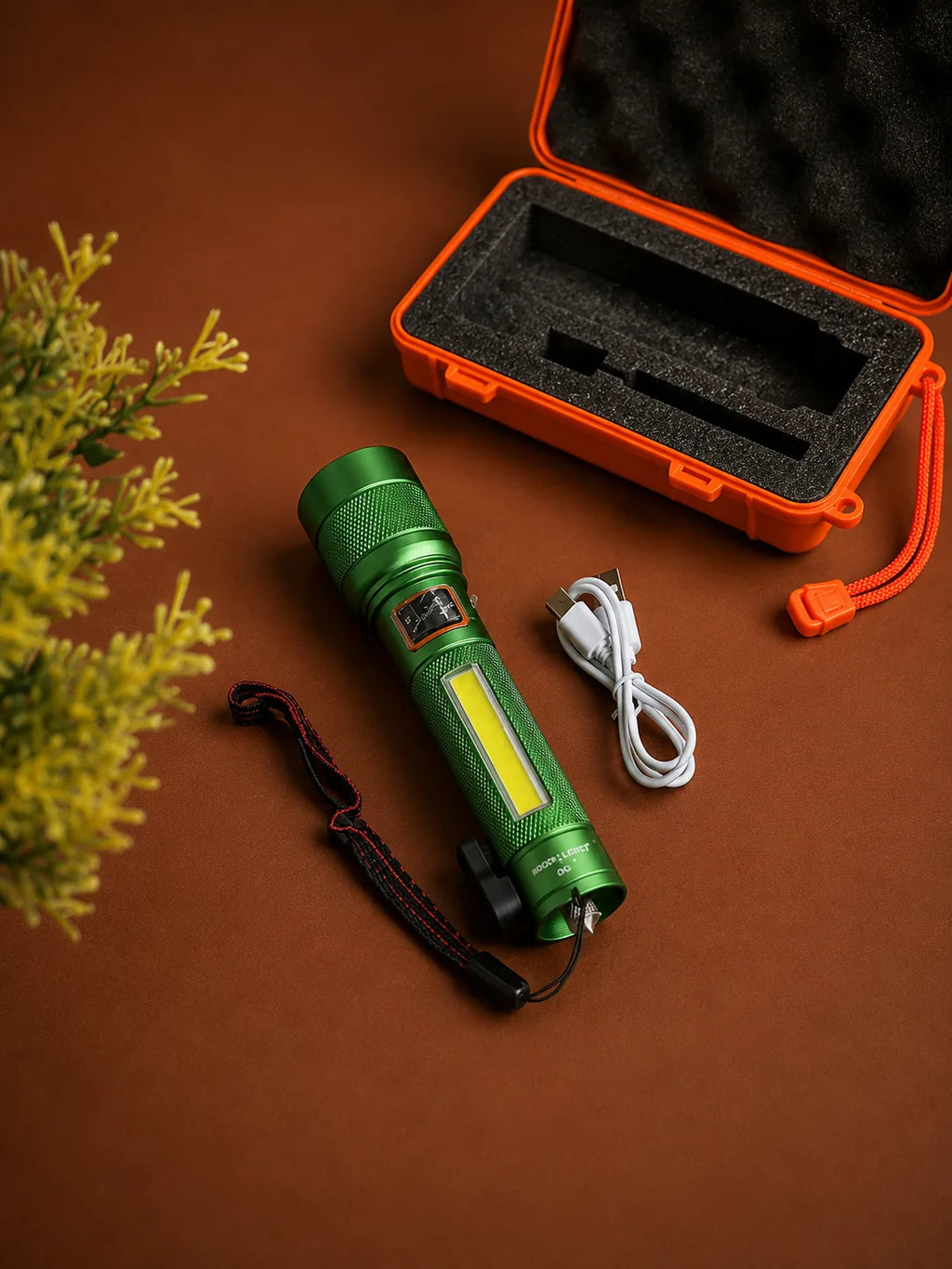 ROCK LIGHT M62 High Power Rechargeable LED Torch Light – high power LED torch – main product view