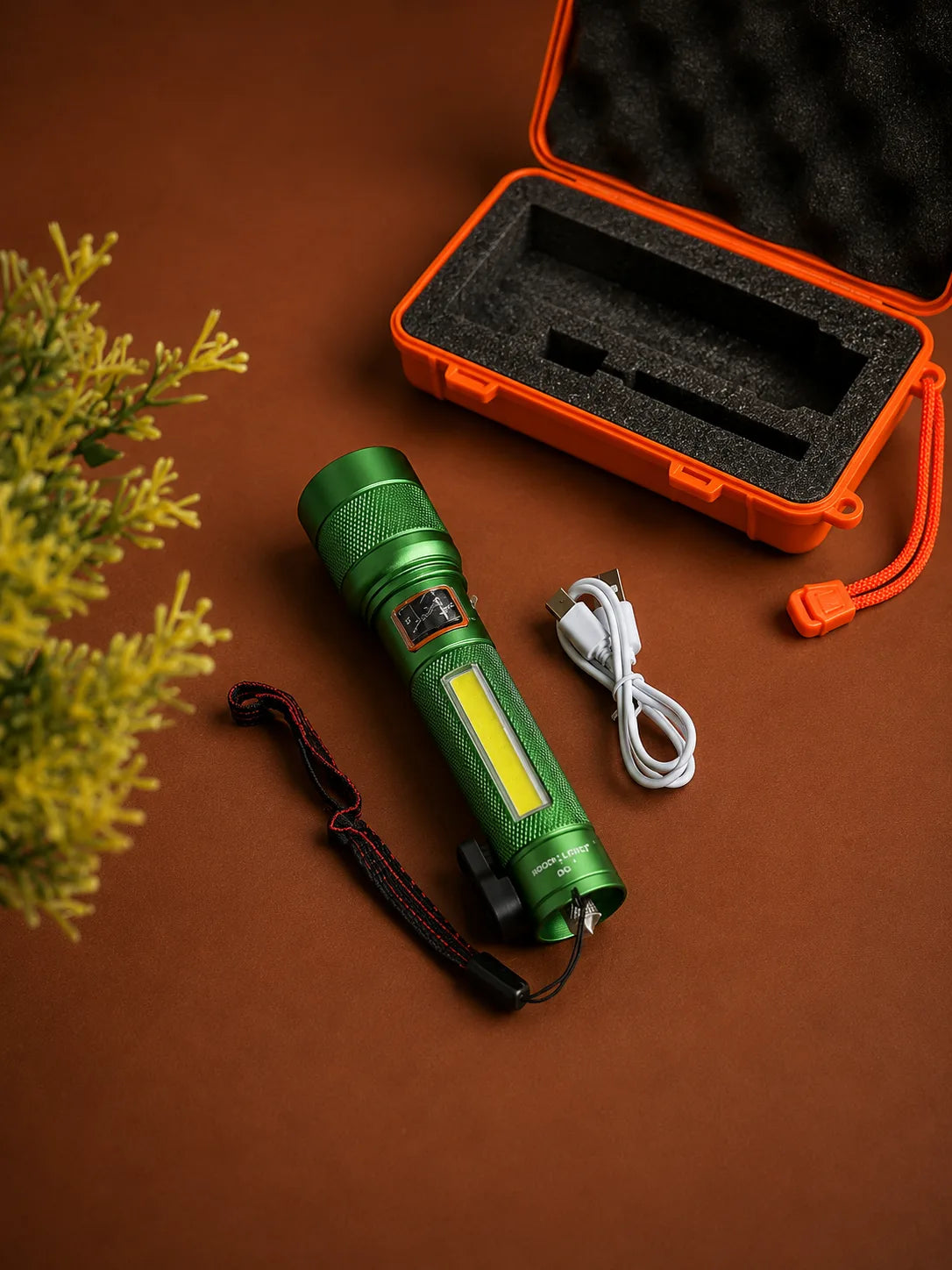 ROCK LIGHT M62 High Power Rechargeable LED Torch Light – high power LED torch – main product view