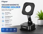 Fitgear Car Essentials Combo – FG-94 Vacuum Magnetic Phone Holder + 4-in-1 Fast Car Charger – fitgear combo kit – product ...
