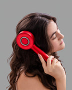 3-in-1 Electric Scalp Massager with Red Light Therapy & Oil Applicator – electric scalp massager – main product view