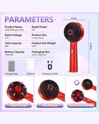 3-in-1 Electric Scalp Massager with Red Light Therapy & Oil Applicator – hair growth – product features and specifications